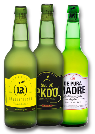 Sidra JR en Sidrería Colunga Langreo